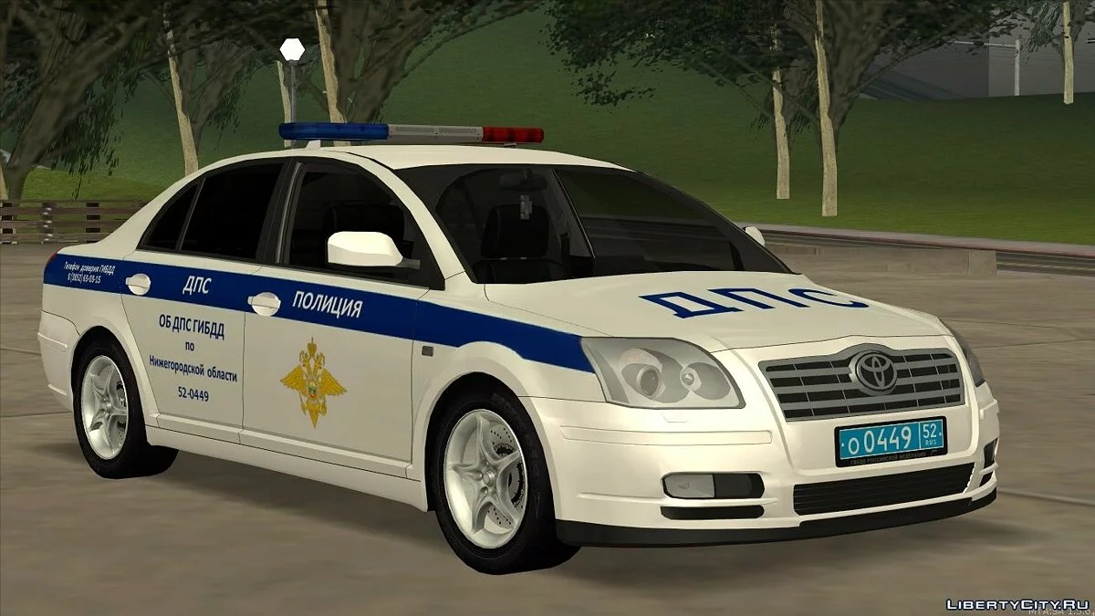Toyota Avensis ОБ ДПС ГИБДД / GTA San Andreas