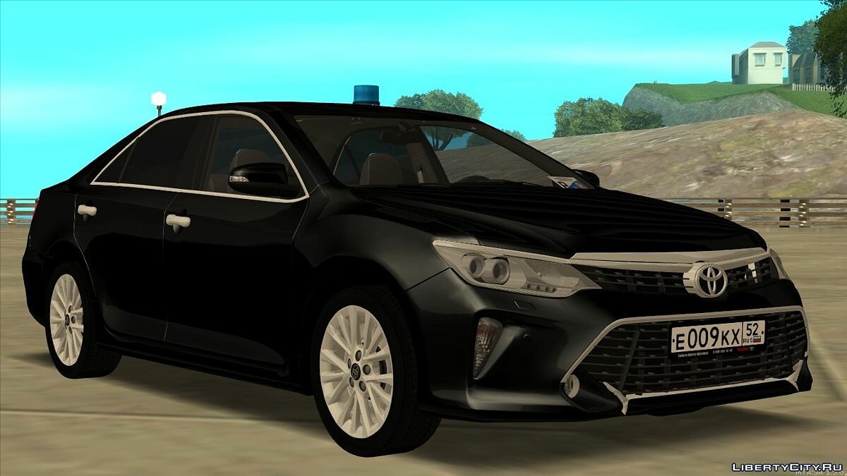 Скачать Toyota Camry 2017 Рестайлинг 2 ФСБ для GTA San Andreas