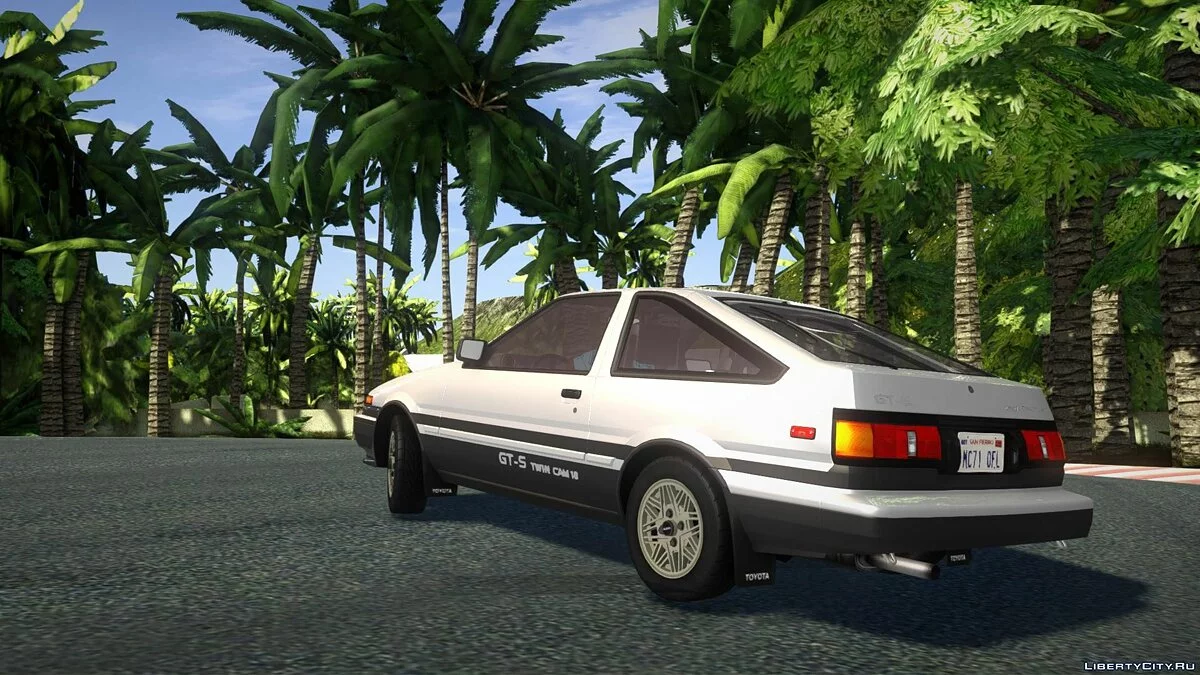 Toyota Corolla AE86 / GTA San Andreas