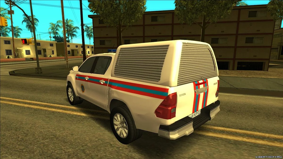 Toyota Hilux (КЧС МВД Республики Казахстан) / GTA San Andreas