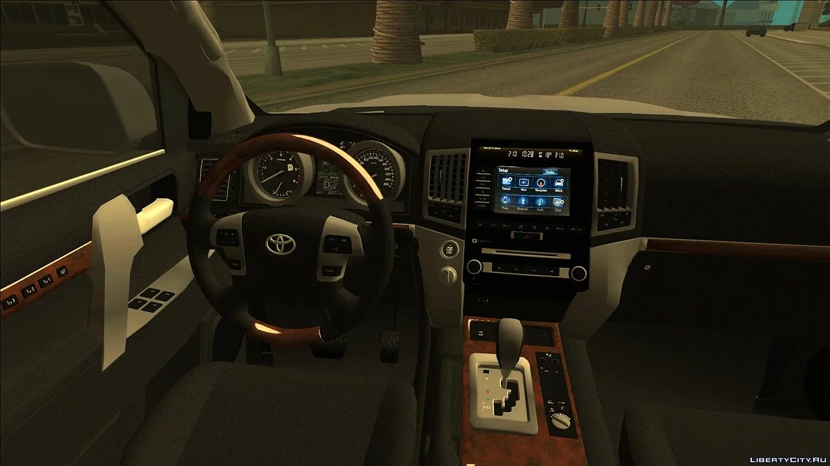 Toyota Land Cruiser 200 — гражданская версия / GTA San Andreas