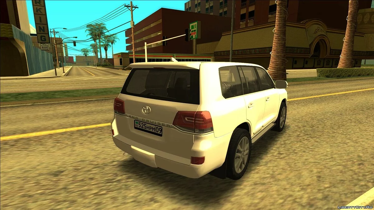 Toyota Land Cruiser 200 — гражданская версия / GTA San Andreas