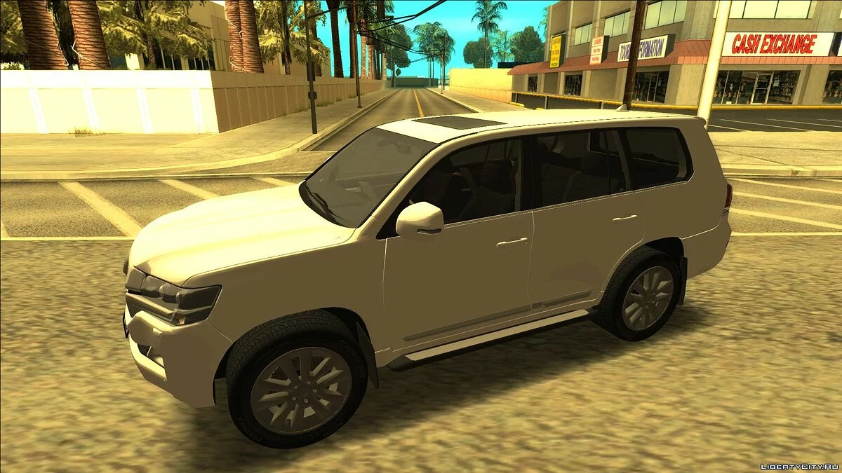 Toyota Land Cruiser 200 — гражданская версия / GTA San Andreas