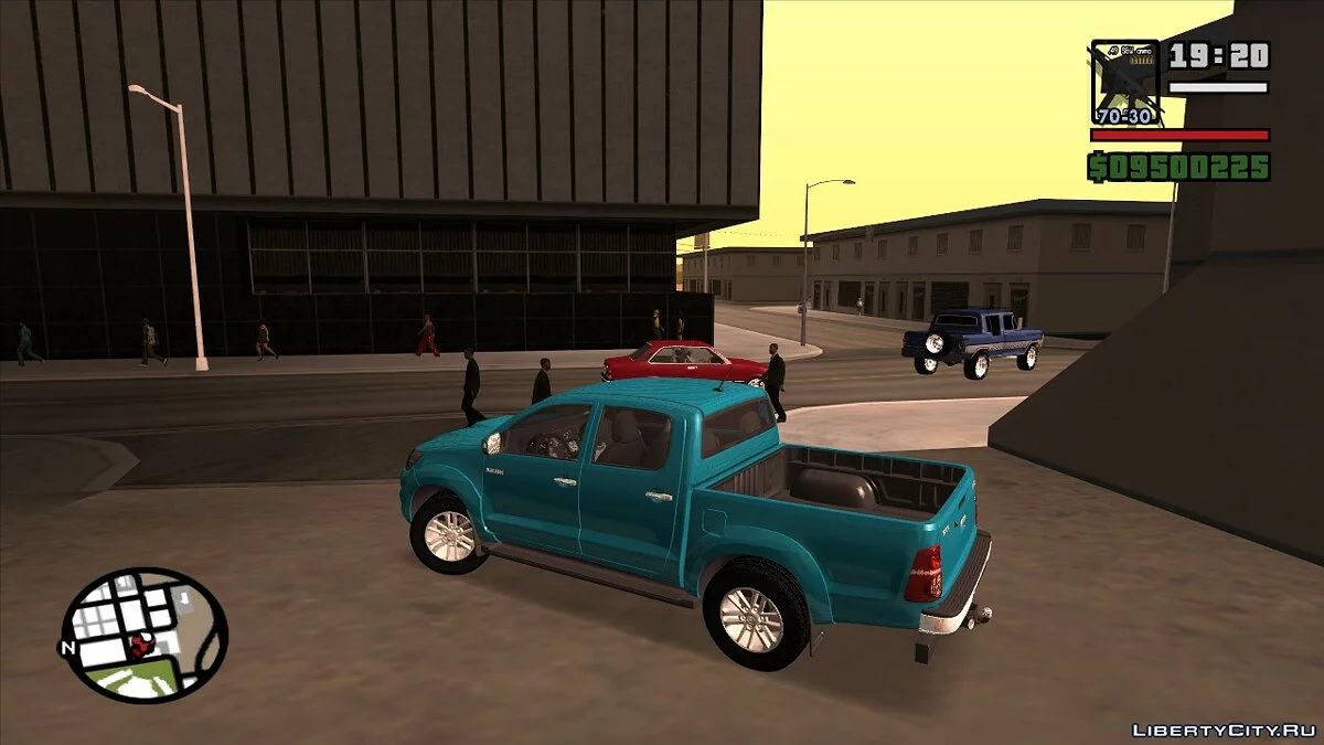 Toyota Hilux 2014 +Leve / GTA San Andreas