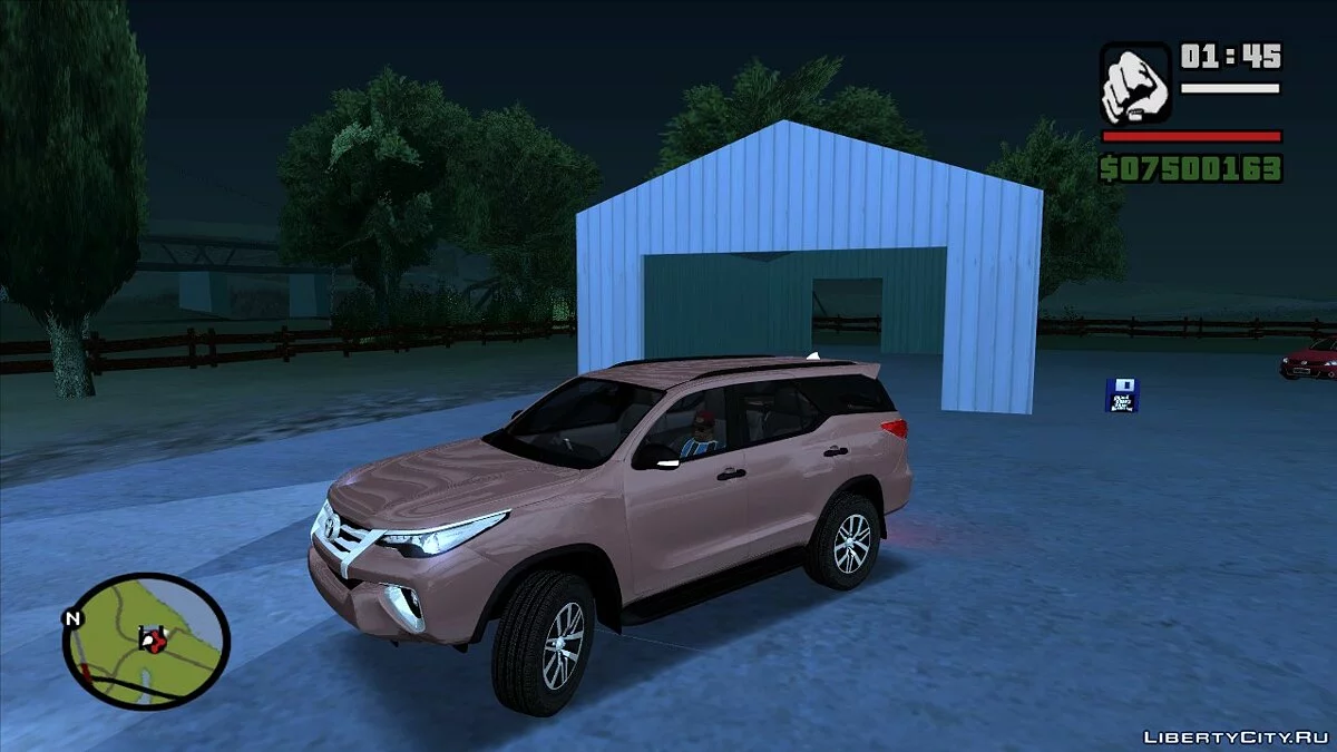 Toyota Hilux SW4 2017+Leve  / GTA San Andreas