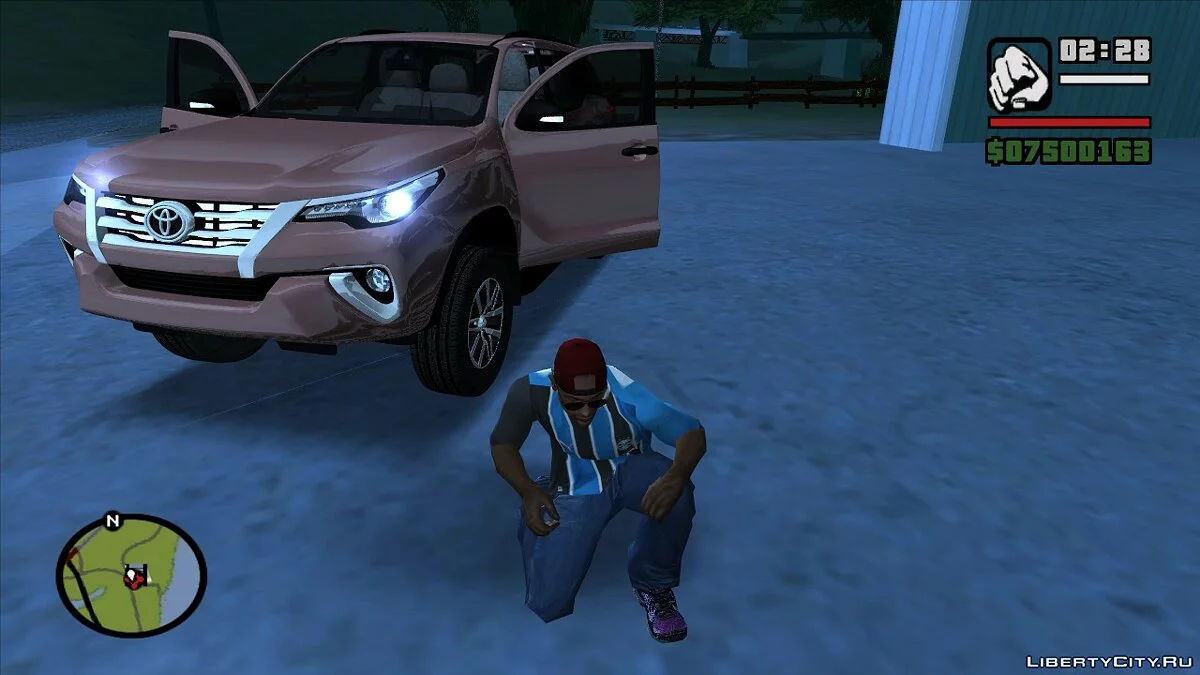 Toyota Hilux SW4 2017+Leve  / GTA San Andreas