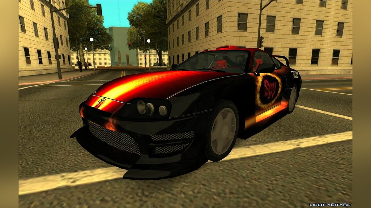 Скачать Toyota Supra из Need For Speed:Most Wanted Tunable для GTA San  Andreas