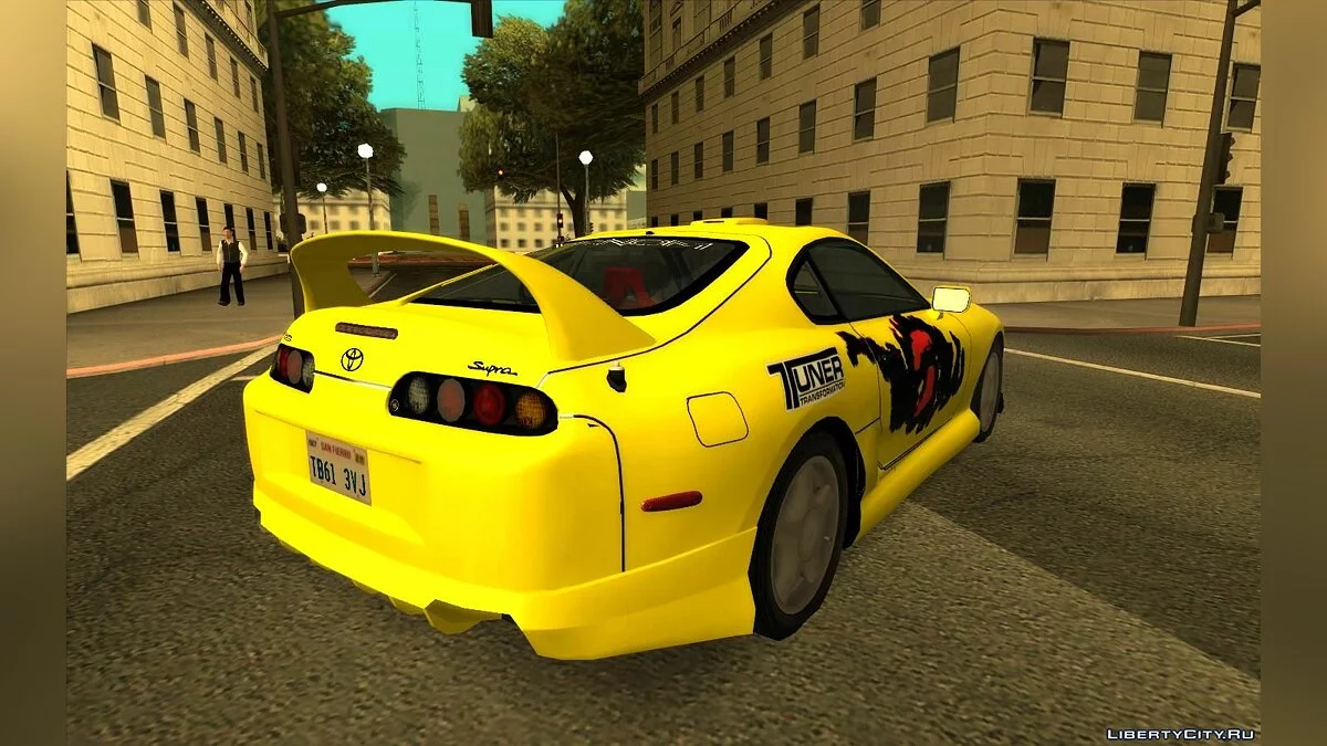 Toyota Supra из Need For Speed:Most Wanted Tunable / GTA San Andreas