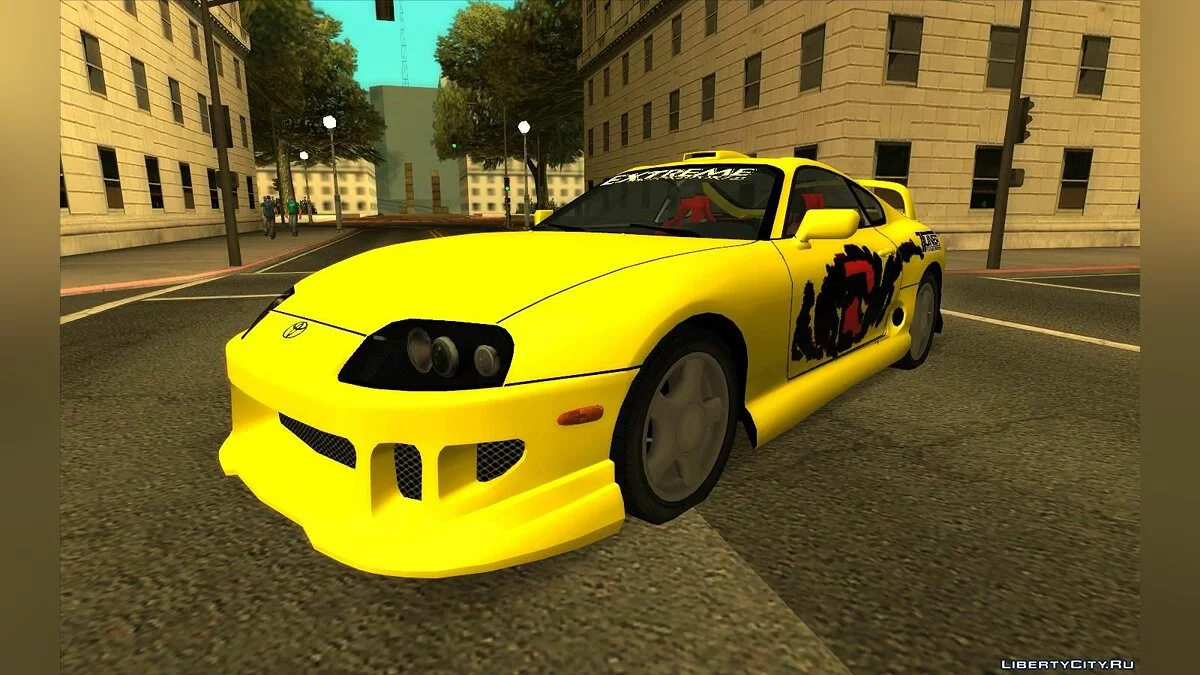 Toyota Supra из Need For Speed:Most Wanted Tunable / GTA San Andreas