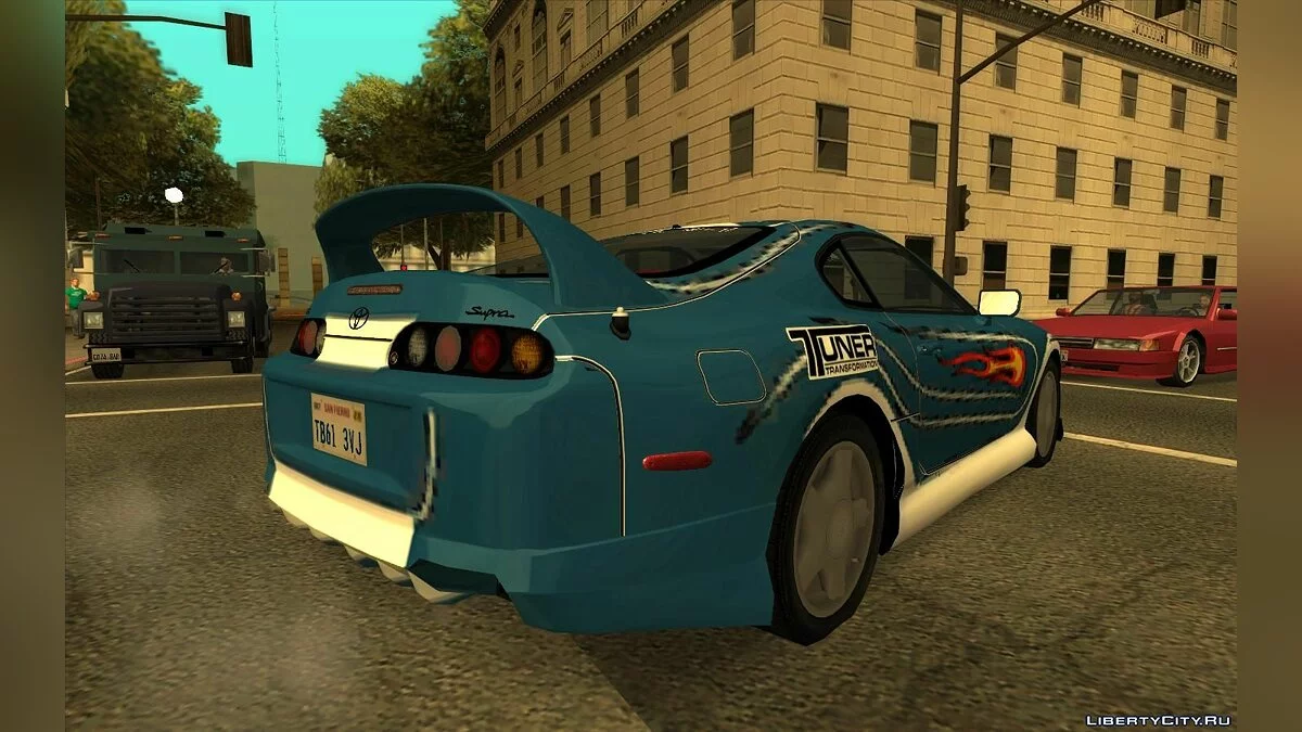Toyota Supra из Need For Speed:Most Wanted Tunable / GTA San Andreas