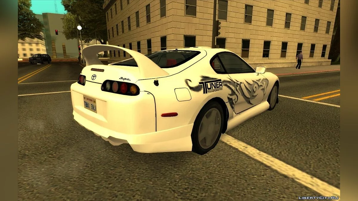Toyota Supra из Need For Speed:Most Wanted Tunable / GTA San Andreas