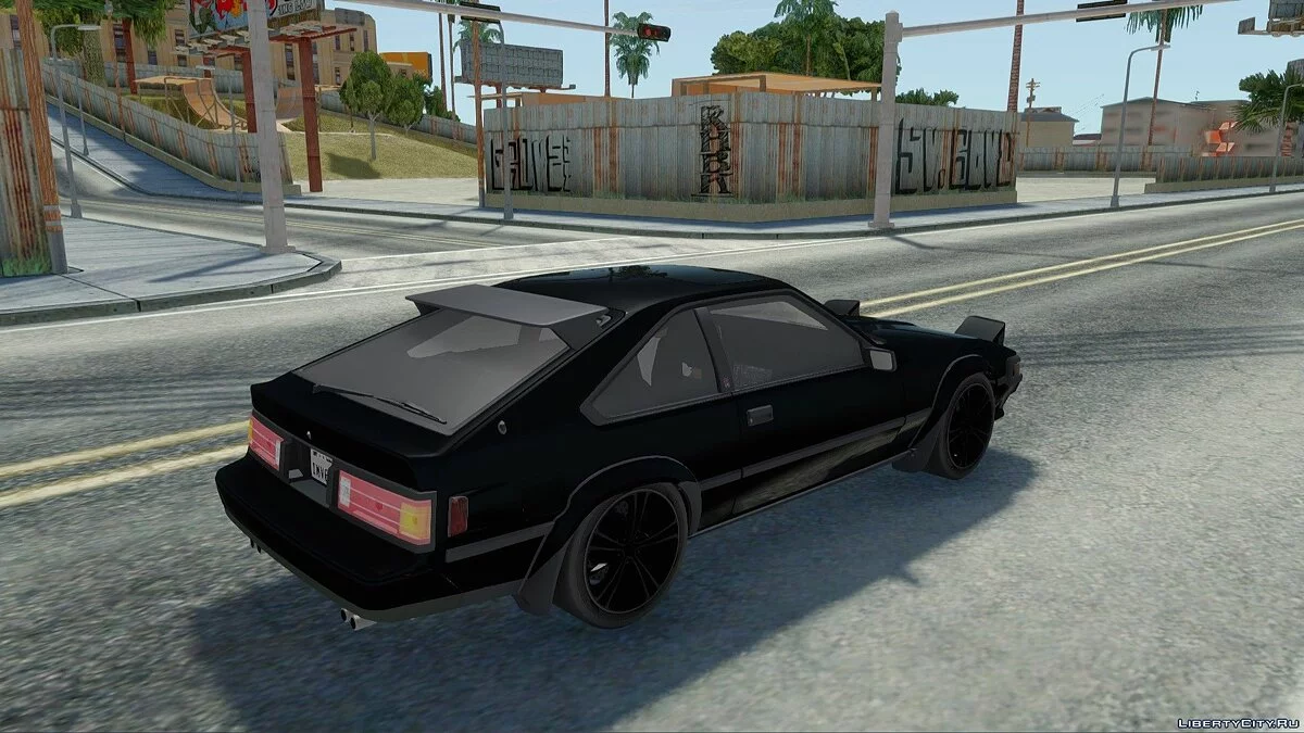 1984 Toyota Celica Supra 2JZ-GTE Black Revel / GTA San Andreas