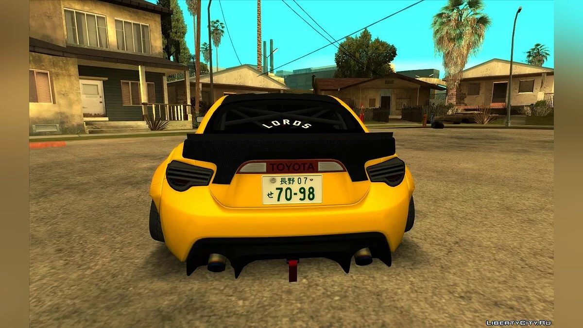 Toyota GT 86 / GTA San Andreas