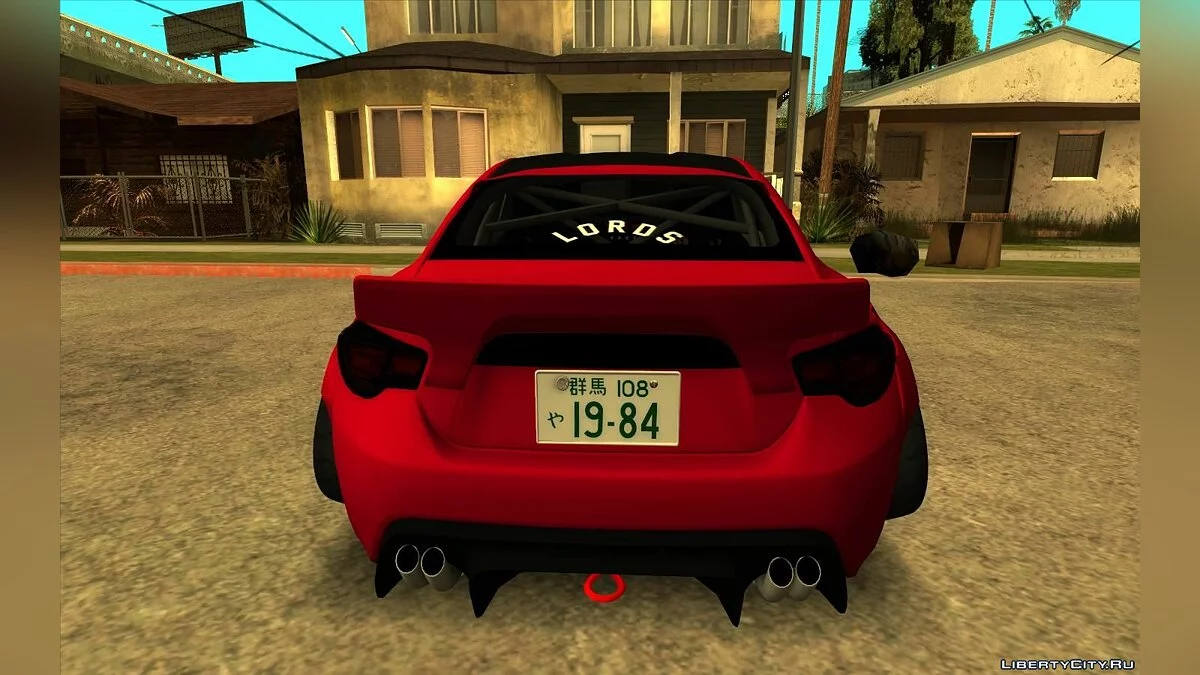 Toyota GT 86 / GTA San Andreas