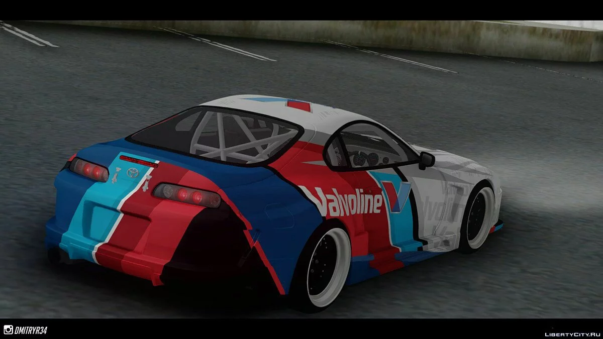 Toyota Supra Top Secret Valvoline / GTA San Andreas