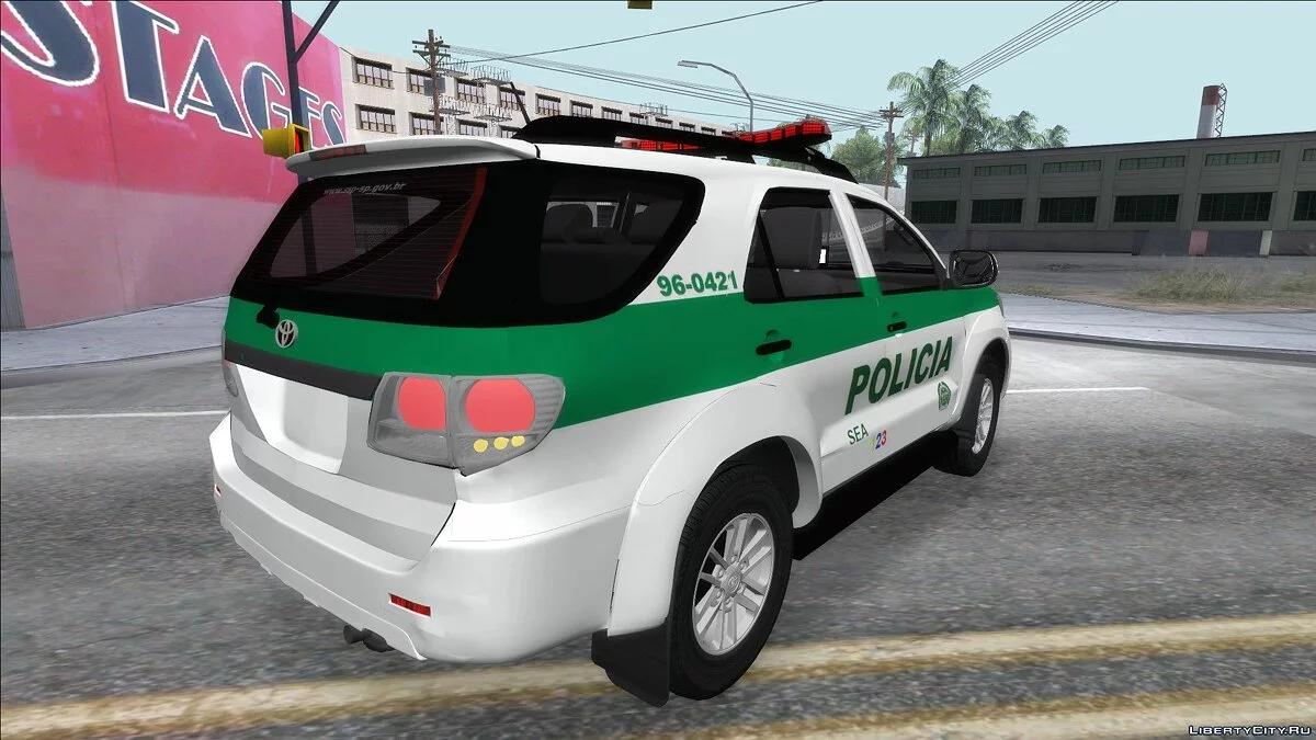 Toyota Fortuner Ponal Colombia / GTA San Andreas