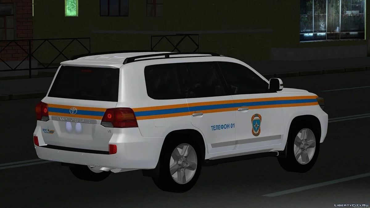 Toyota Land Cruiser 200 в цветографике