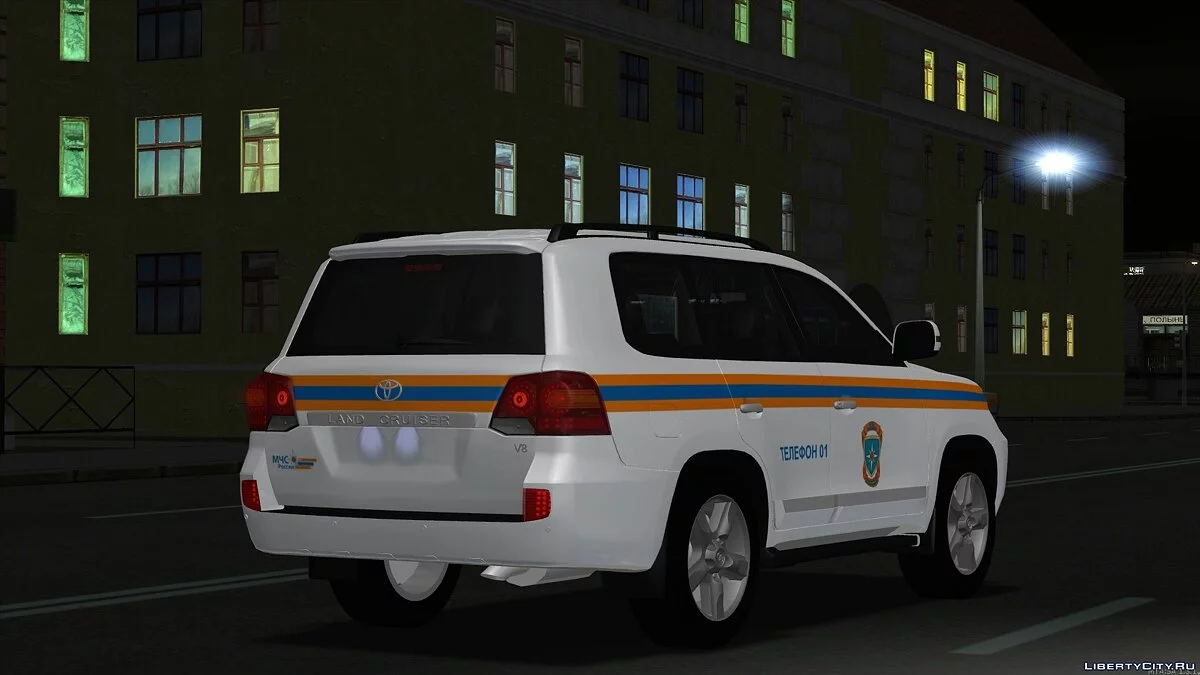 Toyota Land Cruiser 200 в цветографике