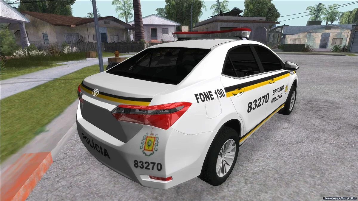 Toyota Corolla Brazilian Police / GTA San Andreas