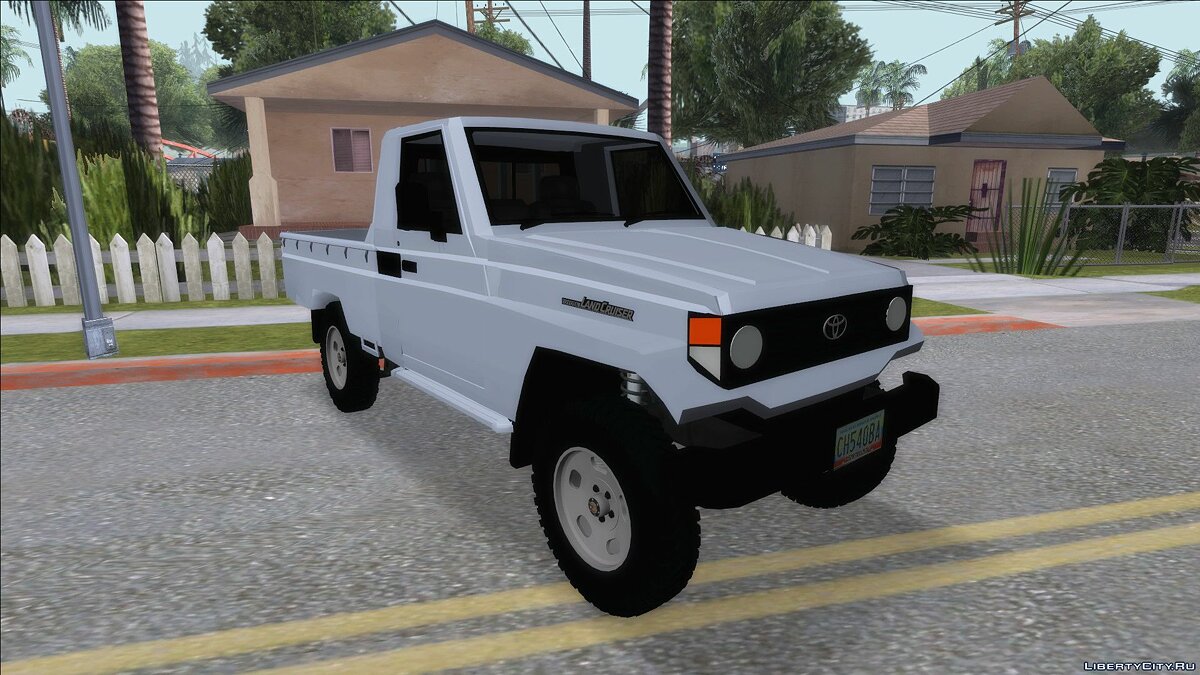 Скачать Toyota Fj70 2007 Pick Up для GTA San Andreas