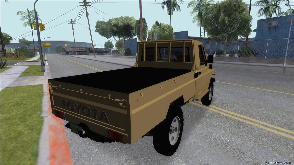 Toyota Land Cruiser Macho Pick-Up 2007 4.500 / GTA San Andreas