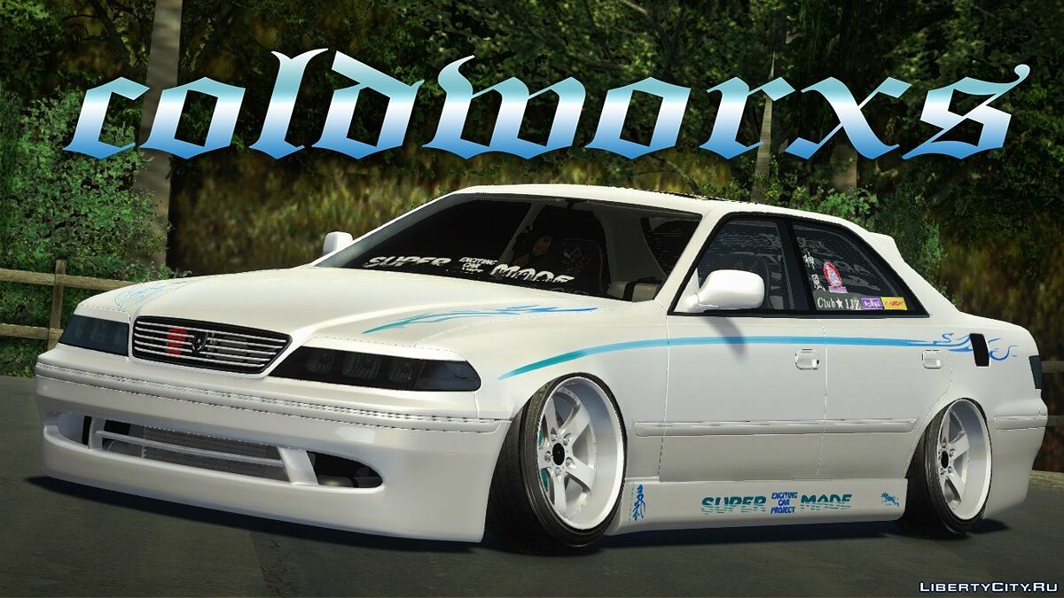 Скачать Toyota Mark II JZX100 x SuperMade для GTA San Andreas