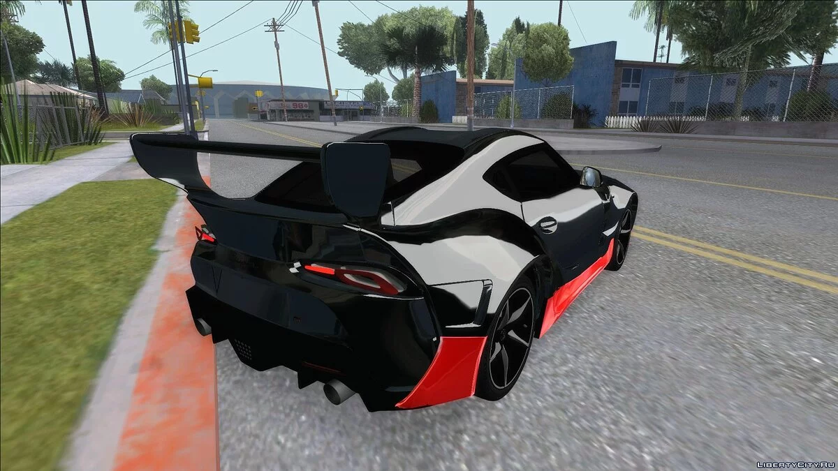 Toyota GR Supra Grey / GTA San Andreas