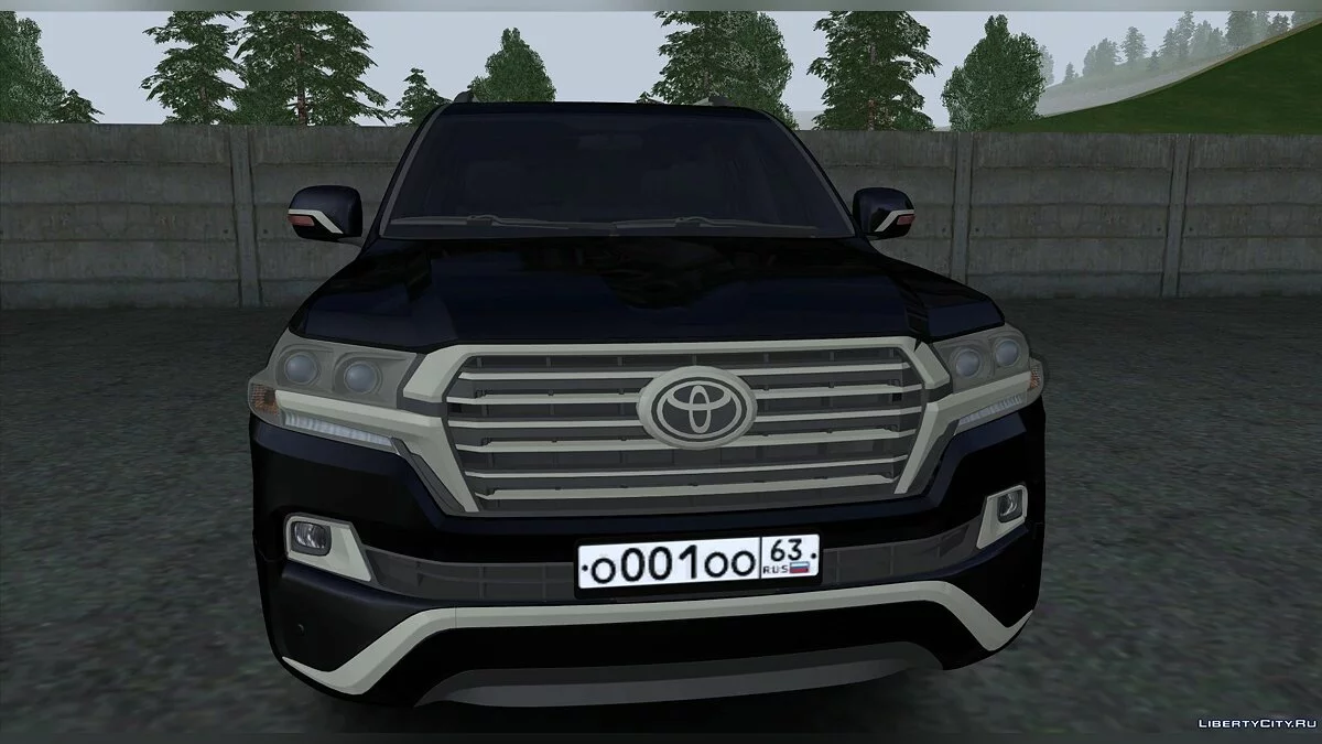 Toyota Land Cruiser 200 18" v0.1 / GTA San Andreas