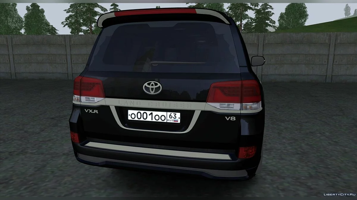 Toyota Land Cruiser 200 18" v0.1 / GTA San Andreas