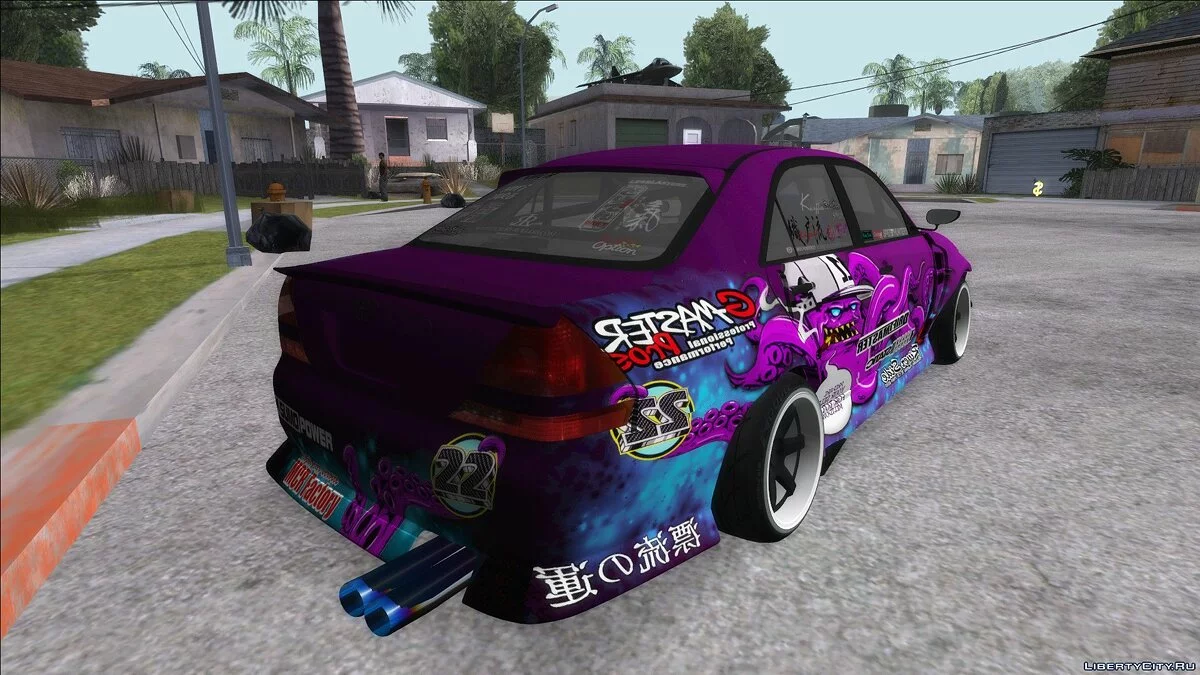 Toyota Mark 2 JZX110 Octo DriftMaster / GTA San Andreas