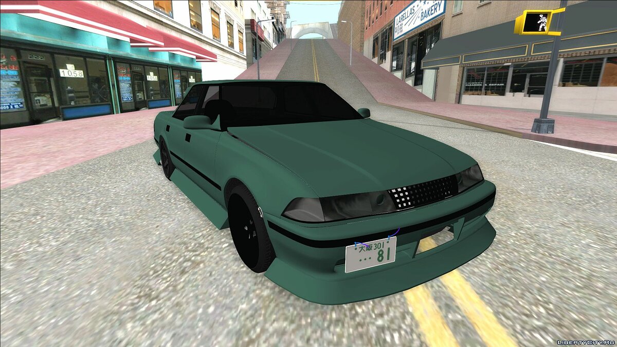 Скачать Toyota Mark 2 JZX81 для GTA San Andreas