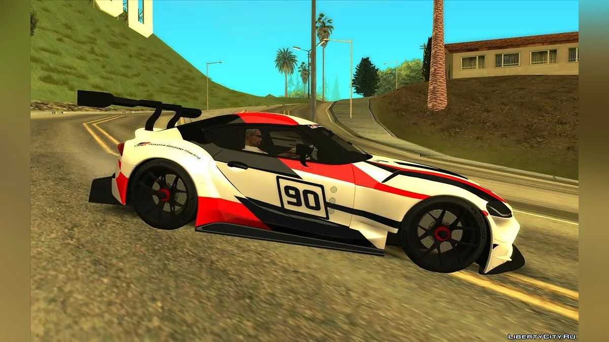 Toyota Supra A90 GR Racing  / GTA San Andreas