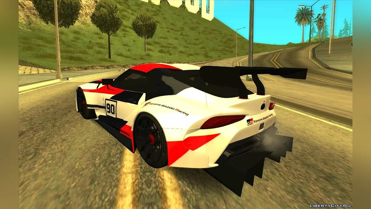 Toyota Supra A90 GR Racing  / GTA San Andreas