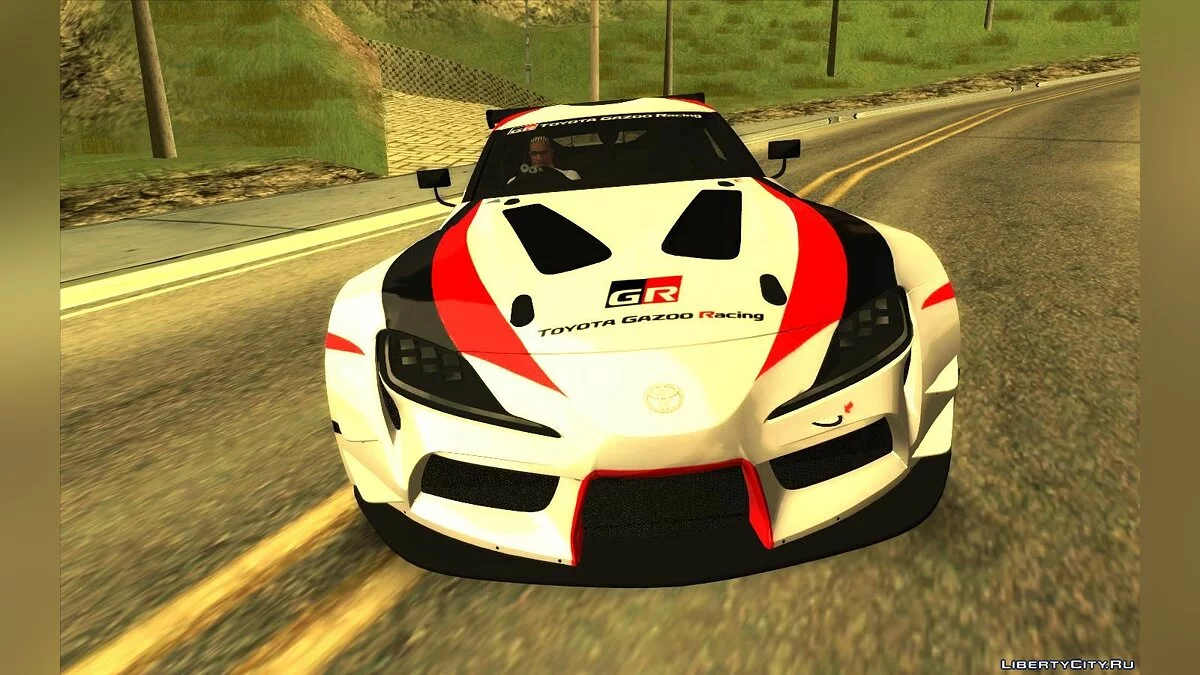 Toyota Supra A90 GR Racing  / GTA San Andreas