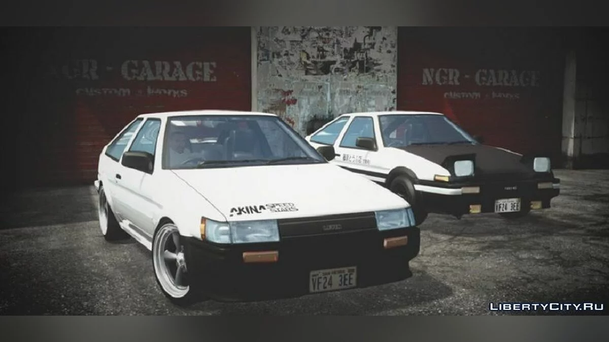 1983 Toyota Corolla Levin / Sprinter Trueno [AE86] / GTA San Andreas