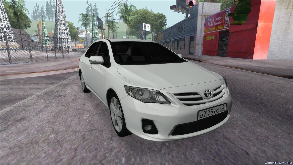 Скачать Toyota Corolla 2012 для GTA San Andreas