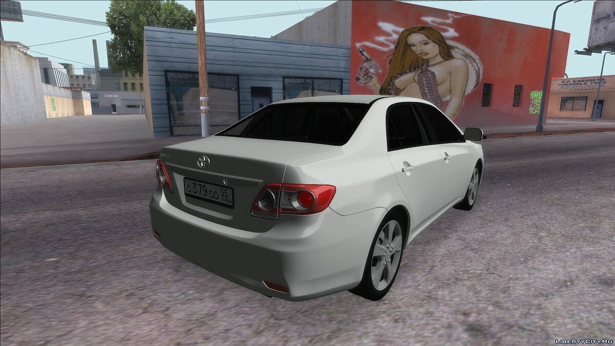 Скачать Toyota Corolla 2012 для GTA San Andreas