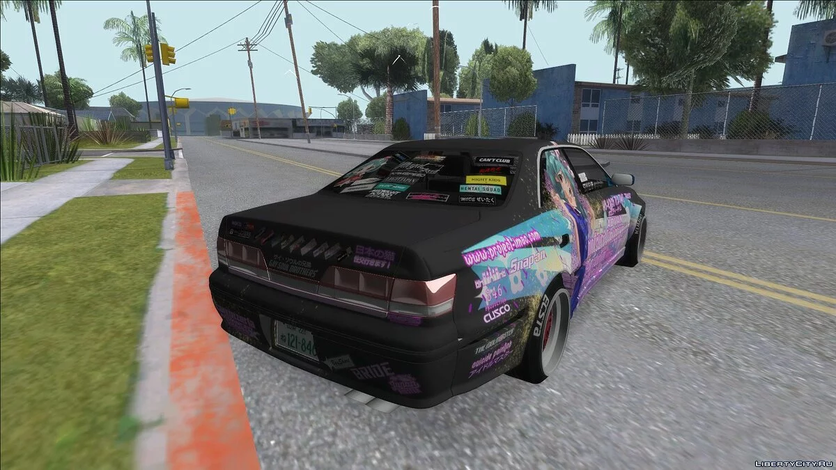 Toyota Mark 2 ITASHA PROJECT IDOLMASTER MATSURI / GTA San Andreas