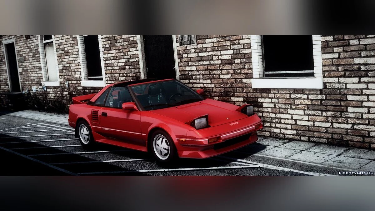 Toyota MR2 Supercharged T-Bar (AW11) (US-Spec) 1988 / GTA San Andreas