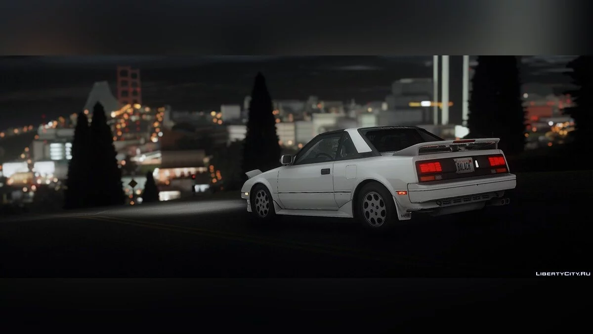 Toyota MR2 Supercharged T-Bar (AW11) (US-Spec) 1988 / GTA San Andreas