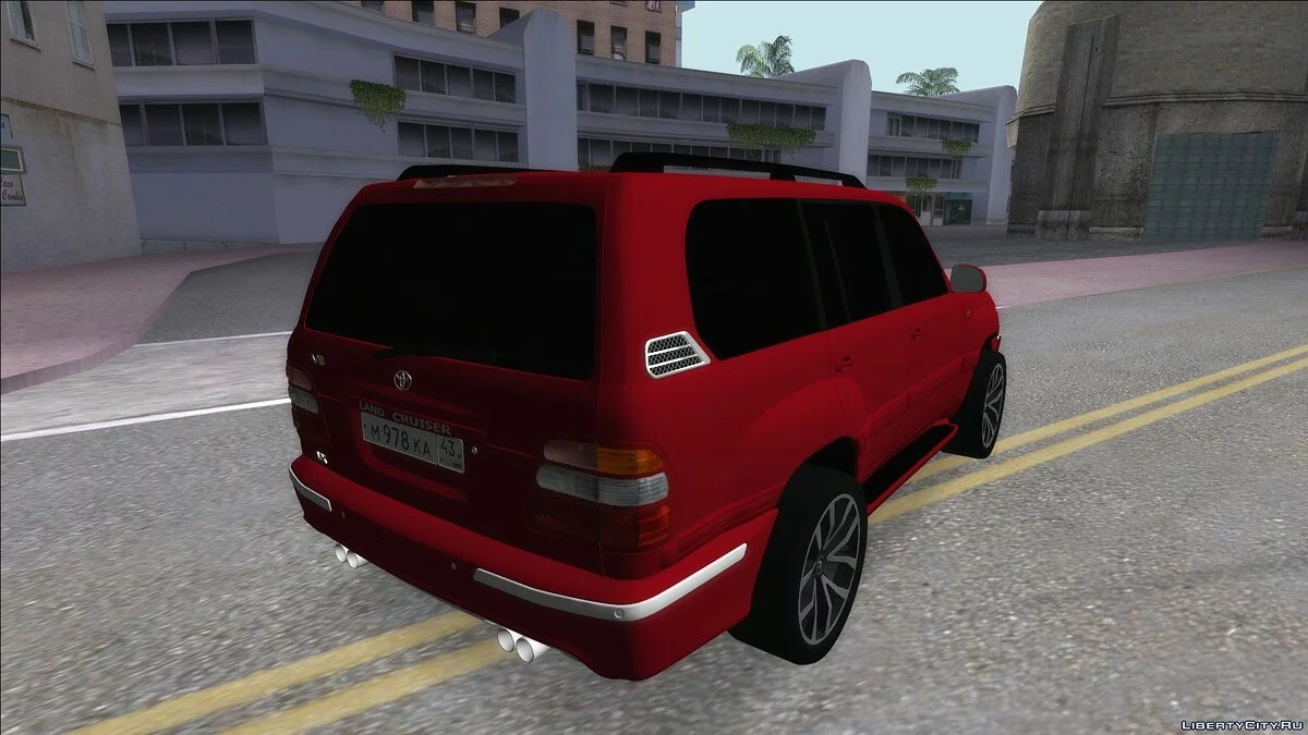 Toyota Land Cruiser 100 / GTA San Andreas