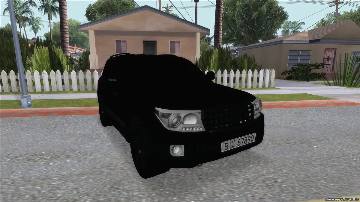 Toyota Land Cruiser 200 Черныш / GTA San Andreas