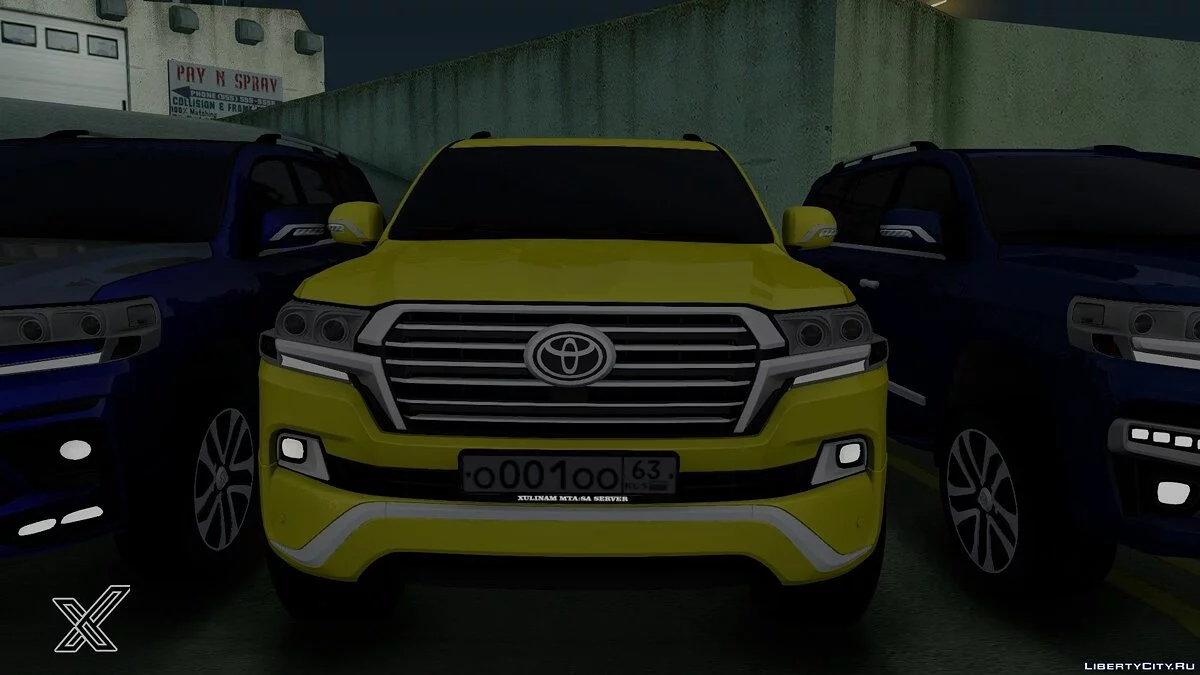 Toyota Land Cruiser 200 / GTA San Andreas