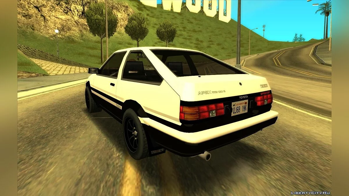 Toyota Trueno 1986 Apex AE86 - Initial D / GTA San Andreas