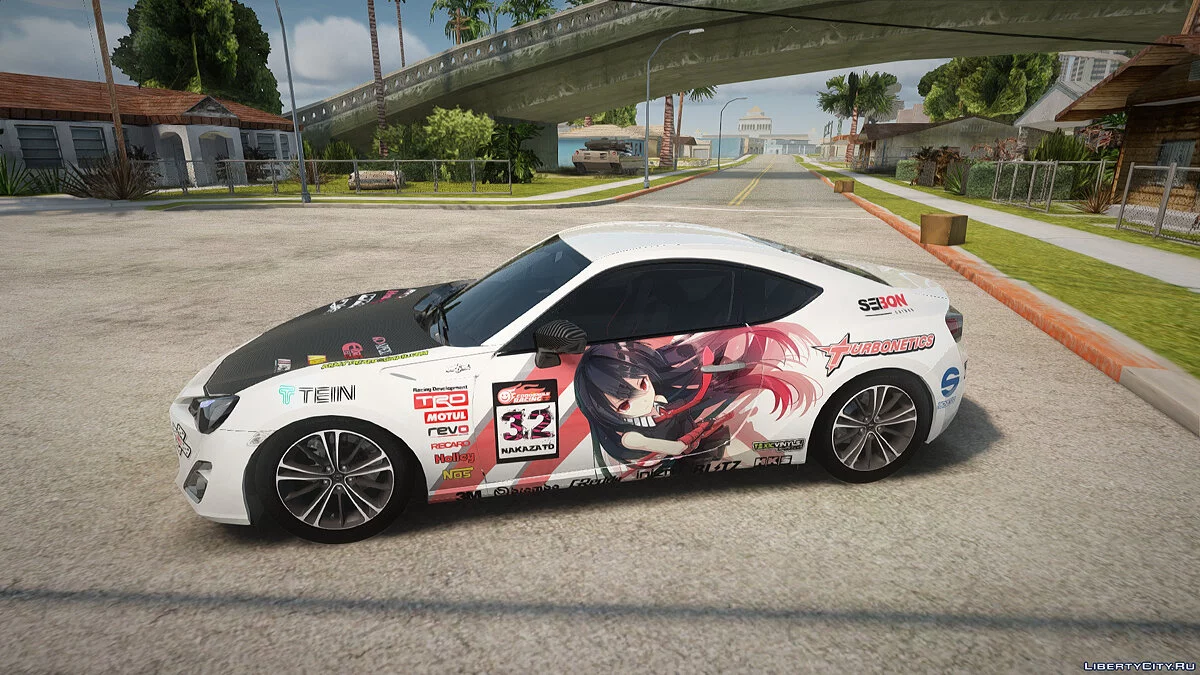 Toyota GT86 (ZN6) 2012 PJ + 3 покраски / GTA San Andreas