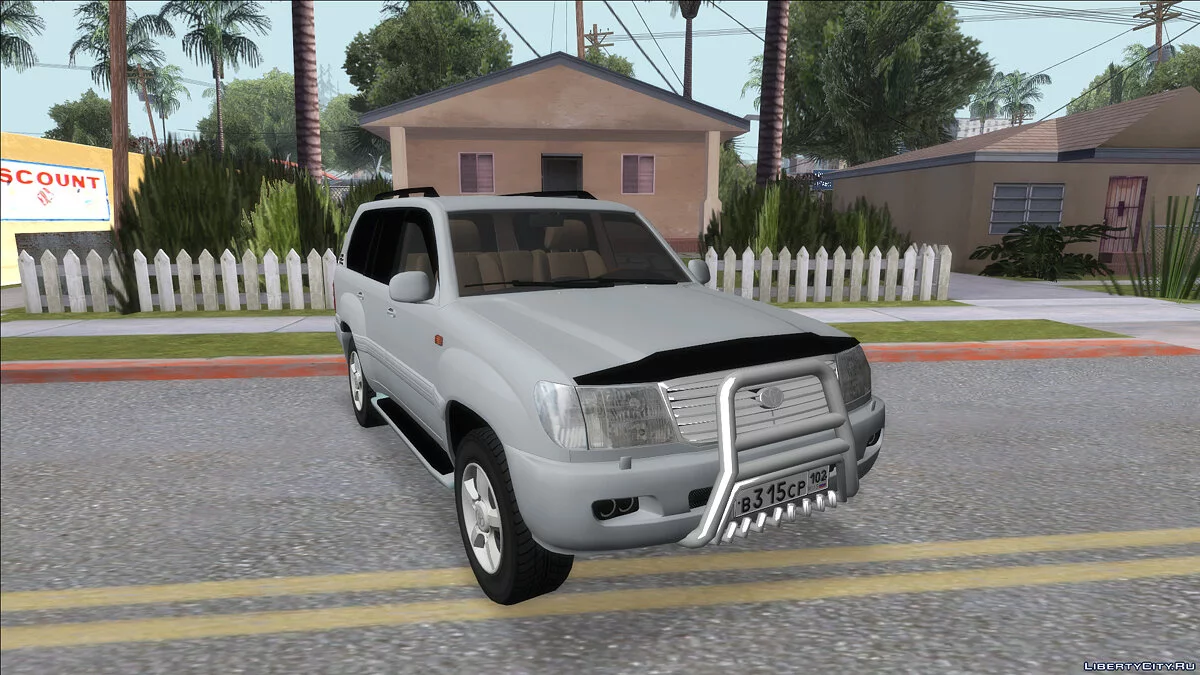 Toyota Land Cruiser 100 / GTA San Andreas
