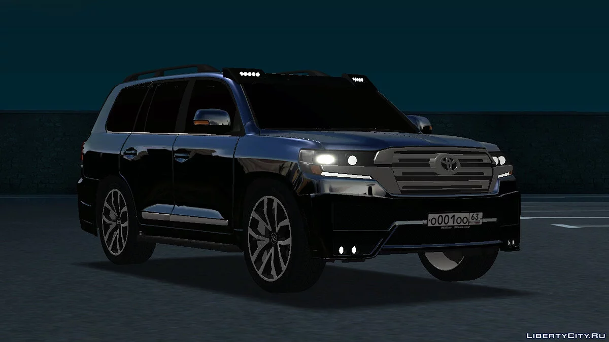 Toyota Land Cruiser 200 (CCD) + тюнинг / GTA San Andreas