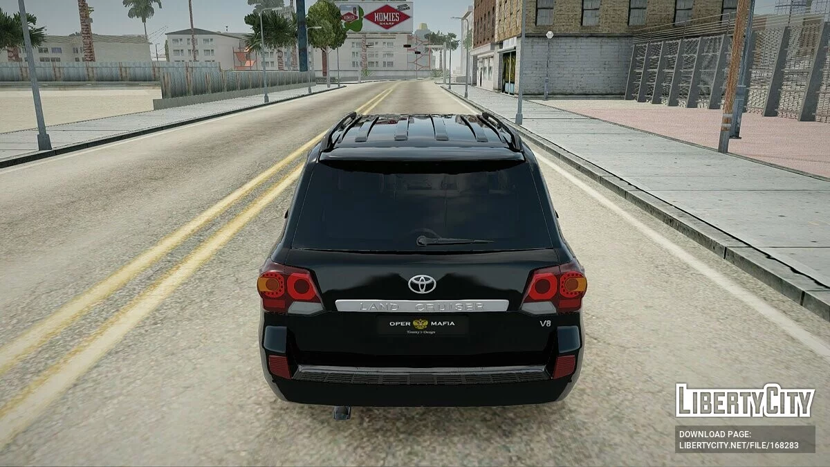Toyota Land Cruiser 200 / GTA San Andreas