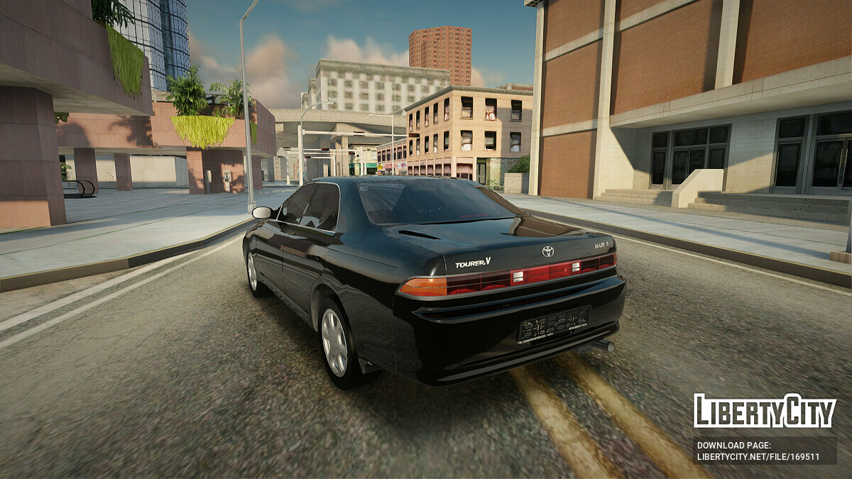 Скачать Toyota Mark II JZX90 Tourer V для GTA San Andreas