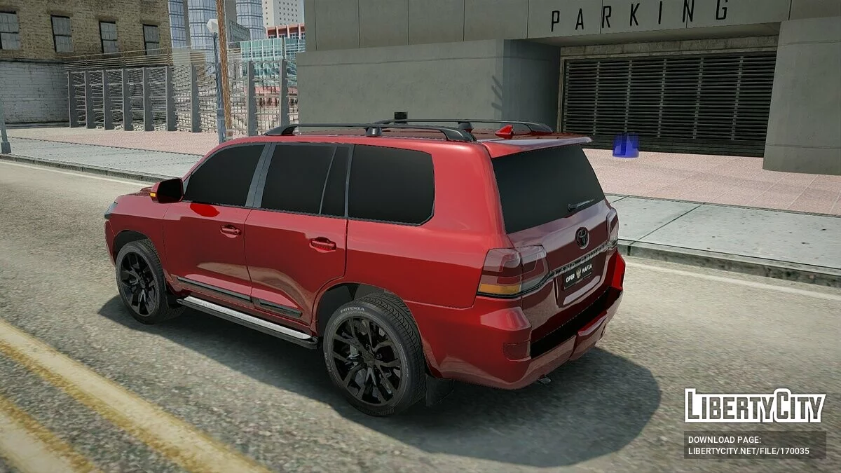 Toyota Land Cruiser 200 / GTA San Andreas